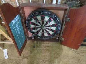lot 209 image: Dartboard...