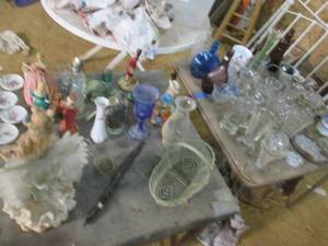 lot 212 image: Large Music Box Angel and Other Mis...