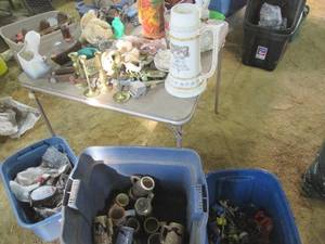 lot 242 image: Large Lot of Vintage Items, Steins,...
