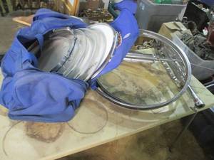 lot 259 image: Drum Heads and Stands...