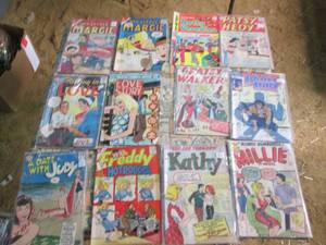 lot 273 image: Vintage Comics See Photos...