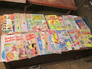 lot 283 image: Vintage Comics See Photos...