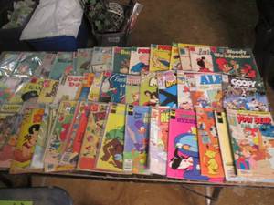 lot 290 image: Vintage Comics See Photos...