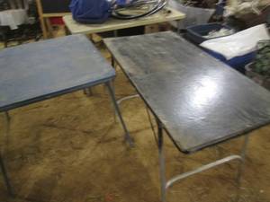 lot 299 image: (2) Folding Tables...