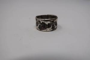 lot 125 image: Sterling Mens Ring