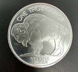 2013 1 Oz. Buffalo Silver Round