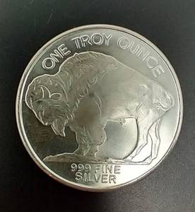 2013 1 Oz. Buffalo Silver Round