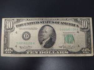 1950 $10.00 Note