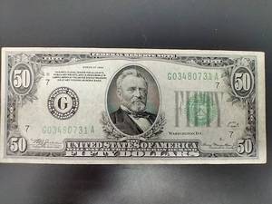 1934 $50 Note