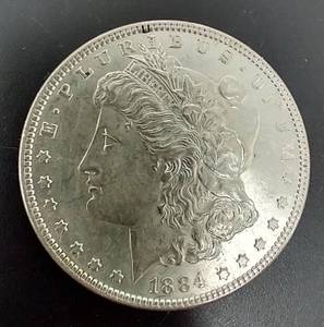 1884 Morgan Dollar