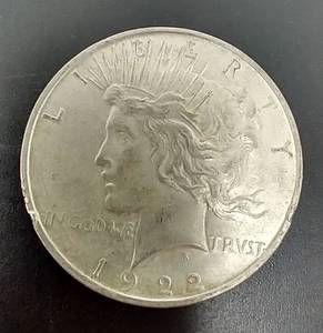 1922-D Peace Dollar
