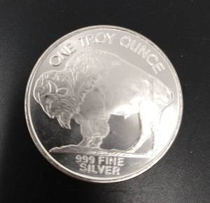 2013 1 Oz. Buffalo Silver Round