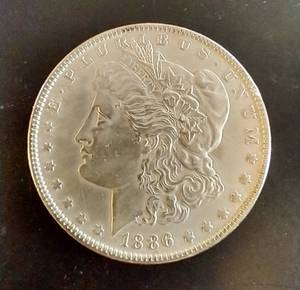 1886 Morgan Dollar