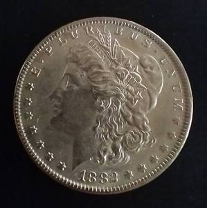 1882 Morgan Dollar