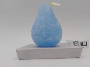 lot 115 image: Vance Kitira Hand Crafted Pear Candles, Brand New