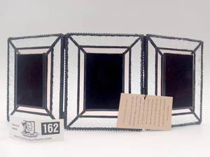 lot 162 image: J. Devlin Hand-Crafted Stained-Glass Picture Frames, Brand New