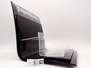 lot 240 image: Plexiglass Stationery Display Rack