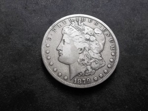 1879 CC  Morgan Silver Dollar