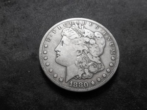 1880 CC Morgan Silver Dollar
