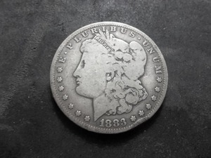 1883 CC Morgan Silver Dollar