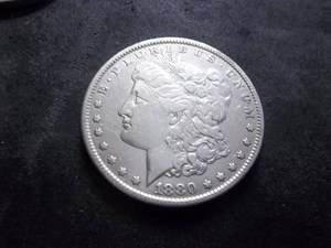 1880 Morgan Silver Dollar