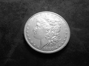 1880 O Morgan Silver Dollar Micro O