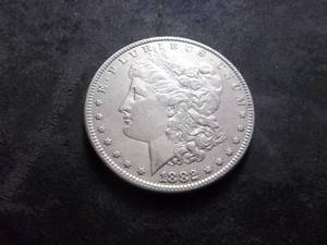 1882  Morgan Silver Dollar