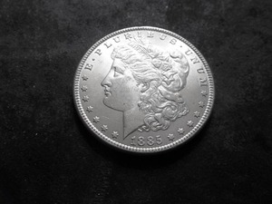 1885 Morgan Silver Dollar