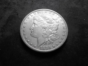 1883 S Morgan Silver Dollar