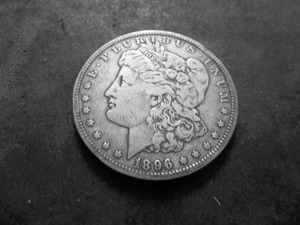 1896 O Morgan Silver Dollar