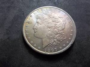 1897 Morgan Silver Dollar