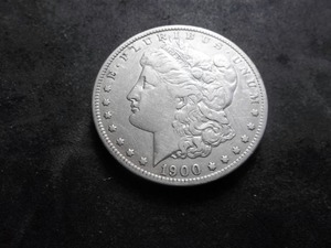 1900 O  Morgan Silver Dollar