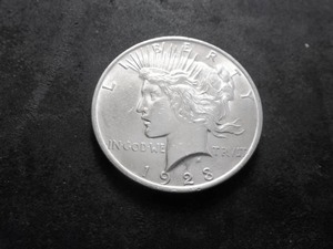 1923 Peace Silver Dollar