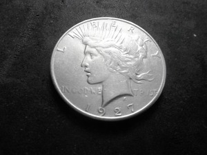 1927 S Peace Silver Dollar