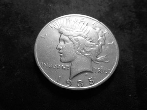 1935 S Peace Silver Dollar
