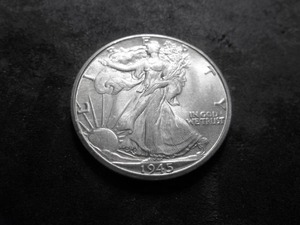 1945 D Walker Half Dollar MS