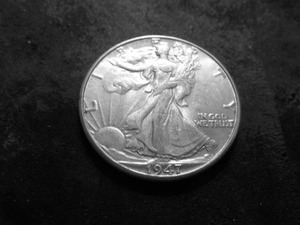 1947 D Walker Half Dollar