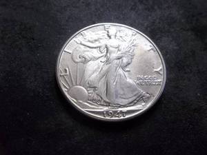 1947 D Walker Half Dollar