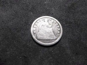 1851 Seated Liberty Half Dime