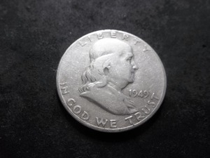 1949 S Franklin Half Dollar