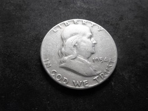 1954 Franklin Half Dollar