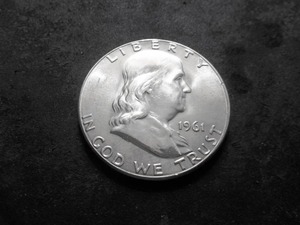 1961 Franklin Half Dollar