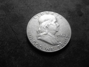 1962 Franklin Half Dollar