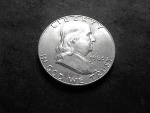 1963 D Franklin Half Dollar