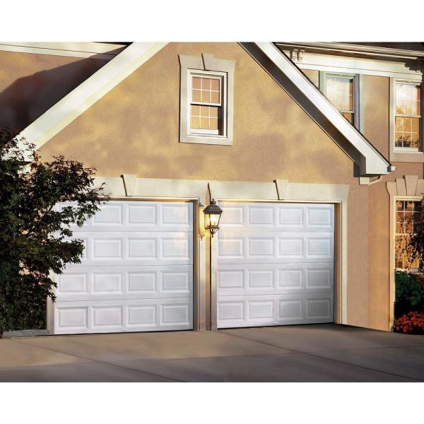 Classic Collection Series 9 ft. wide&nbsp x 7 ft. tall 6.3 R-Value Insulated White Garage Door