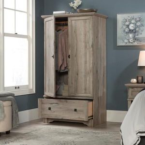Palladia Split Oak Armoire 66 in. H x 36 in. W x 21 in. D by SAUDER