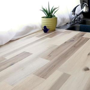 Unfinished Acacia 6 ft. L x 39 in. D x 1.5 in. T Butcher Block Countertop by HARDWOOD REFLECTIONS