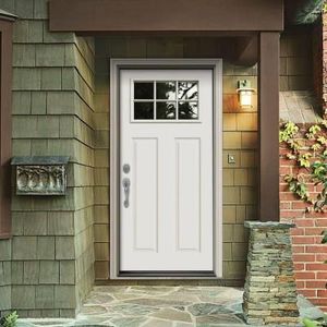 JELD-WEN 36 in. x 80 in. 6-lite fir slap Front Door