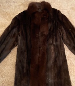 lot 27 image: WOW What a Fur Coat
