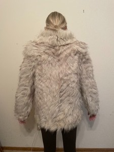 lot 67 image: Vincents Indiana 100% Viscose Fur Coat